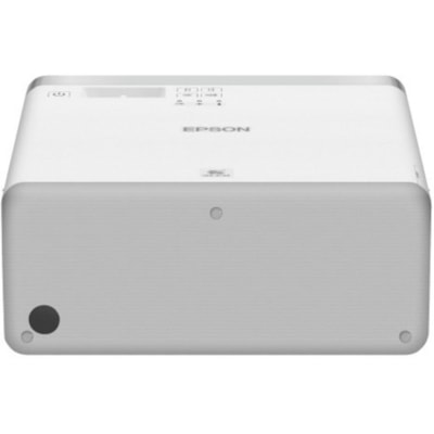 Epson EF-100 LCD Projector - 16:10 - White, Silver - 1280 x 800 - Front, Rear - 12000 Hour Normal Mode - 20000 Hour Economy Mode - HD - 2000 lm - HDMI - USB  PROJ 