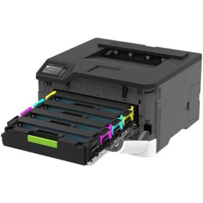 Lexmark CS430 CS431dw Desktop Wireless Laser Printer - Color - 26 ppm Mono / 26 ppm Color - 2400 x 600 dpi Print - Automatic Duplex Print - 251 Sheets Input - Ethernet - Wireless LAN - 75000 Pages Duty Cycle - Plain Paper Print - Gigabit Ethernet - USB S431DW 