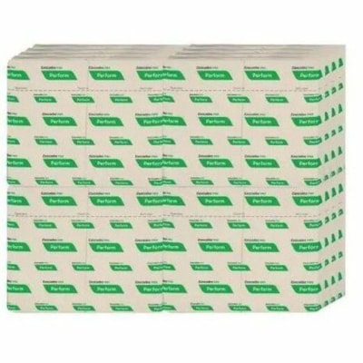 Cascades PRO - Serviette de table Perform - 1 Pli - Enchevêtré - largeur de 12,60 po (320,04 mm) x longueur de 8,50 po (215,90 mm) - Natural - Fibre - 376 / emballage CASCADES 376/PK  16 PACKS/CASE 