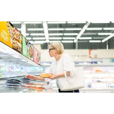 NEC Display 42" Stretch Signage Display - 42" (1066.80 mm) LCD - 1920 x 480 - Edge LED - 700 cd/m² - 480p - DVI - SerialEthernet - Black  MNTR 