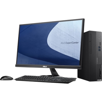 Asus ExpertCenter D500 D500SA-Q31SP Desktop Computer - Intel Core i3 10th Gen i3-10100 - 8 GB - 256 GB SSD - Small Form Factor - Black - Windows 10 Pro - IEEE 802.11ac - 300 W 0SYST 