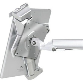 Ergotron - Multipurpose Cart StyleView - 15 lb (6803,89 g) Capacité - 5 Roulette - largeur de 23,8 po (603,25 mm) x profondeur de 23,8 po (603,25 mm) - Blanc brillant  