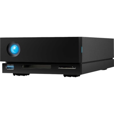 LaCie 1big STHS10000800 10 TB Desktop Hard Drive - External - Desktop PC, Notebook Device Supported - Thunderbolt 3, USB 3.0 - 7200rpm - 5 Year Warranty - Retail ERBOLT 3 + USB-C 