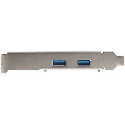 StarTech.com 2-Port USB PCIe Card 10Gbps/port - USB 3.2 Gen 2 Type-A PCI Express 3.0 x2 Host Controller Expansion Card - Windows/Linux - 2-port USB PCIe card - ASM3142 host controller for 2x USB-A ports up to 10Gbps/port - USB 3.1/3.2 Gen 2 PCI Express 3.0 x2 expansion card - Add-on adapter card sup  BOPT 