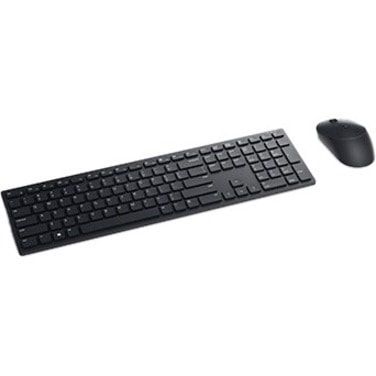 Dell Pro Wireless Keyboard And Mouse KM5221W - USB Wireless RF - French - Black - USB Wireless RF Mouse - Optical - 4000 dpi - Scroll Wheel - Black - Symmetrical - AA, AAA - Compatible with Desktop Computer for Windows, Mac OS, Linux, ChromeOS, Android  WRLS 