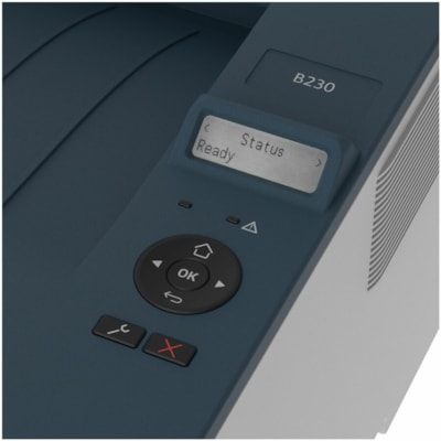 Xerox B230 Wired/Wireless Laser Printer - Monochrome - 34 ppm Mono - 600 x 600 dpi Print - Automatic Duplex Print - 251 Sheets Input - Ethernet - Wireless LAN - Wi-Fi Direct, Apple AirPrint, Mopria Print Service, Chromebook - 30000 Pages Duty Cycle - Plain Paper Print - Fast Ethernet - USB  PRNT 