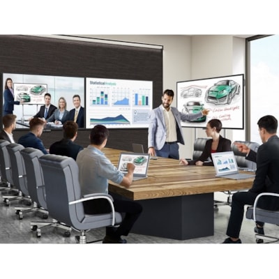 BenQ 75" 4K Smart Signage - ST7502 - 75" (1905 mm) LCD - 3 GB - 3840 x 2160 - Direct LED - 450 cd/m² - 2160p - HDMI - USB - SerialEthernet - Android 8.0 Oreo  MNTR 