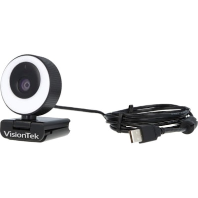 VisionTek VTWC40 Webcam - 2 Megapixel - 60 fps - USB 2.0 - 1920 x 1080 Video - CMOS Sensor - Auto-focus - Microphone  PERP 