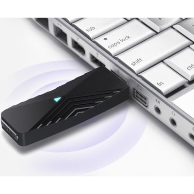 D-Link DWA-X1850 IEEE 802.11ax Dual Band Wi-Fi Adapter for Desktop Computer, Notebook - USB 3.2 Gen 1 - 1.73 Gbit/s - 2.40 GHz ISM - 5 GHz UNII - External  WRLS 
