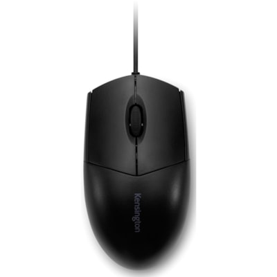 Kensington Pro Fit Wired Washable Mouse - Rugged - Optical - Cable - Black - USB Type A - 1600 dpi - Scroll Wheel - 3 Button(s) - Symmetrical RD MSE 