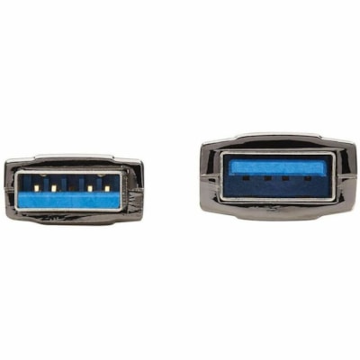 Tripp Lite series U330F-30M-G1 Fiber Optic Extension Data Transfer Cable - 98 ft (29.87 m) Fiber Optic Data Transfer Cable for Computer, Server, External Hard Drive, Surveillance Camera, Hub, Wall Charger, Home Theater System, Notebook - First End: 1 x USB 3.2 (Gen 1) Type A - Male - Second End: 1 x ATED FIBER BLK 30 M 