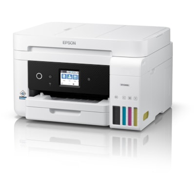 Epson - Imprimante multifonction à jet d'encre WorkForce ST-C4100 Sans fil - Couleur - Copieur/Télécopieur/Imprimante/Scanner - 4800 x 1200 dpi Impression - Automatique Recto/Verso - jusqu'à 5000 Pages mensuelles - 250 alimentation d'entrée - Couleur Scanner à Pla rinter 
