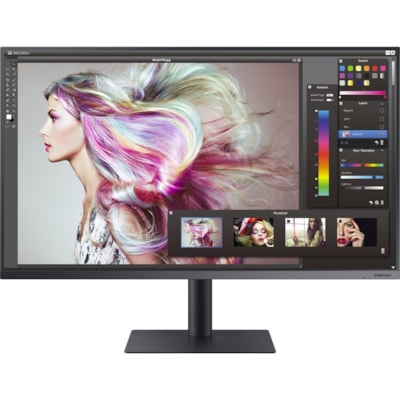 Samsung F32TU874VN 32" Class 4K UHD LCD Monitor - 16:9 - Dark Blue Gray - 31.5" Viewable - Vertical Alignment (VA) - 3840 x 2160 - 1 Billion Colors - 250 cd/m² - 5 ms - 60 Hz Refresh Rate - HDMI - DisplayPort - USB Hub t 3TM 