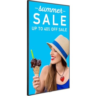 Sharp NEC Display 86" Ultra High Definition Commercial Display - 86" (2184.40 mm) LCD - High Dynamic Range (HDR) - 3840 x 2160 - Edge LED - 350 cd/m² - 2160p - HDMI - USB - SerialEthernet  MNTR 