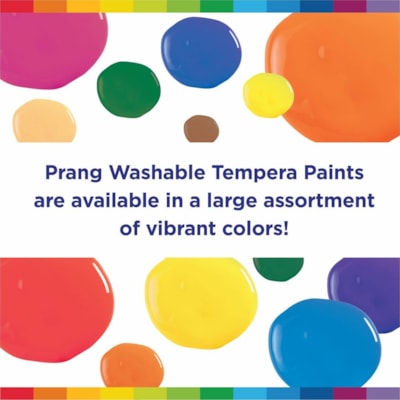 Prang Washable Tempera Paint - 1 Color(s) - Red - 473.18 mL - Washable - 1 Each READY-TO-USE  WASHABLE 