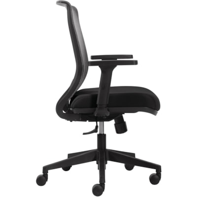 Offices To Go Lumi Synchro-Tilter Chair Medium Back Dance - Dance Seat Color - Fabric, Vinyl Seat Material - Dance Back Color - Mesh Back Material - Mid Back - Armrest - 1 Each WATERFALL FABRIC  GREY MESH BK 