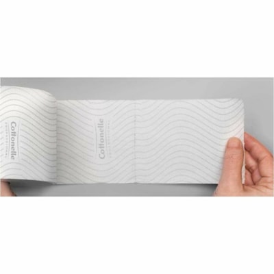 Cottonelle - Papier toilette 53862 - 2 Pli - 900 Feuilles/Rouleau - 0,79 po (20,07 mm) Matériau - Blanc - Papier - 36 / Étui STANDARD ROLL BATHROOM TISSUE 