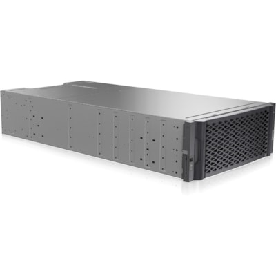 Lenovo ThinkSystem DE4000H DAS/SAN Storage System - 24 x HDD Supported - 0 x HDD Installed - 24 x SSD Supported - 0 x SSD Installed - 2 x 12Gb/s SAS Controller - RAID Supported - 0, 1, 3, 5, 6, 10 RAID Levels - 24 x Total Bays - 24 x 2.5" Bay - Gigabit Ethernet - 2 USB Port(s) - Network (RJ-45) - FC  SYST 