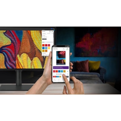 BenQ Designer PD2705UA 27" Class 4K UHD LED Monitor - 16:9 - 27" Viewable - In-plane Switching (IPS) Technology - LED Backlight - 3840 x 2160 - 1.07 Billion Colors - 350 cd/m² - 5 ms - 60 Hz Refresh Rate - Speakers - HDMI - DisplayPort - USB Hub, KVM Switch  MNTR 