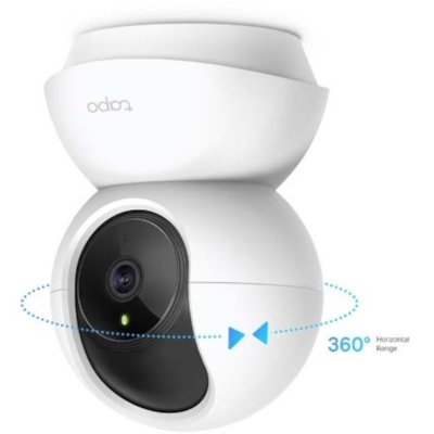 Tapo TAPO C210 3 Megapixel HD Network Camera - 30 ft (9.14 m) Night Vision - H.264 - 2304 x 1296 Fixed Lens - 15 fps - CMOS - Alexa, Google Assistant Supported  WRLS 