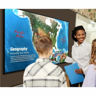 Sharp AQOUS BOARD 4WB55FT5U Collaboration Display - LCD - Infrared (IrDA) - Touchscreen - 3840 x 2160 - LED - 270 cd/m² - 1,300:1 Contrast Ratio - 2160p - USB - HDMI - VGA PLAY  LED DIRECT BACKLIGHT  LA NDSCAPE  HDMI X 3  R