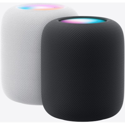 Apple HomePod (2nd Generation) Portable Bluetooth Smart Speaker - Siri Supported - Midnight - Dolby Atmos - Wireless LAN  SPKR 