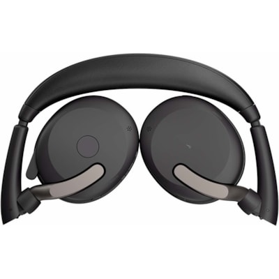 Jabra Evolve2 65 Flex Headset - Stereo - Wireless - Bluetooth - 98.4 ft (30 m) - 20 Hz to 20 kHz - On-ear - Binaural - Supra-aural - MEMS Technology, Noise Cancelling Microphone - Noise Canceling  