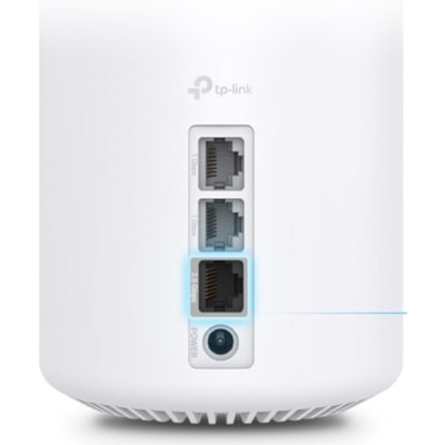 TP-Link Deco X80 Wi-Fi 6 IEEE 802.11 a/b/g/n/ac/ax Ethernet Wireless Router - Dual Band - 2.40 GHz ISM Band - 5 GHz UNII Band - 4 x Antenna(4 x Internal) - 744 MB/s Wireless Speed - 2 x Network Port - 1 x Broadband Port - 2.5 Gigabit Ethernet  WRLS 
