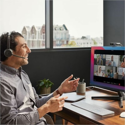 Cisco 720 Headset - Google Assistant, Siri - Stereo - USB Type A - Bluetooth - 213.3 ft - 32 Ohm - 20 Hz to 20 kHz - On-ear - Binaural - Ear-cup - MEMS Technology Microphone - Carbon Black DWRLS 