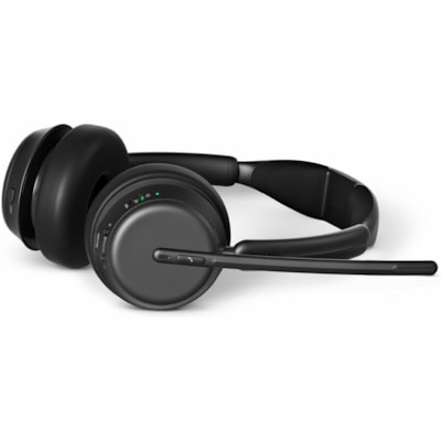 EPOS IMPACT 1060 Headset - Stereo - Wireless - Bluetooth - On-ear - Binaural - Circumaural - Noise Canceling - Black 60 ANC 