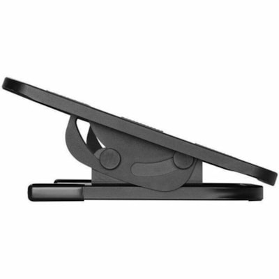 IntekView - Repose-pieds FR200 - 9,65 po (245 mm) à 15,75 po (400 mm) Hauteur réglable - Noir - Acier - 1 / Unité  