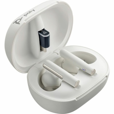 Poly Ear Bud - 2 Piece - White ARBUDS (2) 