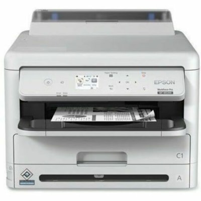 Imprimante à jet d'encre WorkForce Pro WF-M5399 Bureau - Monochrome Epson - 1200 x 2400 dpi Impression - Automatique Recto/Verso - 250 Feuilles Entrée - Ethernet - Réseau sans-fil - Epson Connect, Apple AirPrint, Service d'impression Mopria, Wi-Fi direct - 70000 Cycle d'utilisatio  