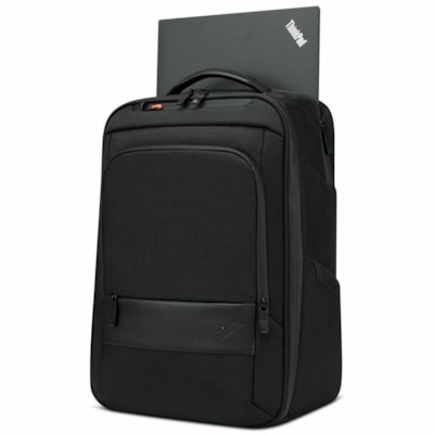 Lenovo Professional Carrying Case (Backpack) for 16" Notebook, Accessories - Black - Water Resistant, Wear Resistant, Tear Resistant - Recycled Polyethylene Terephthalate (R-PET) Exterior Material - Shoulder Strap - 1.18" (29.97 mm) Height x 14.45" (367.03 mm) Width x 10.47" (265.94 mm) Depth O 