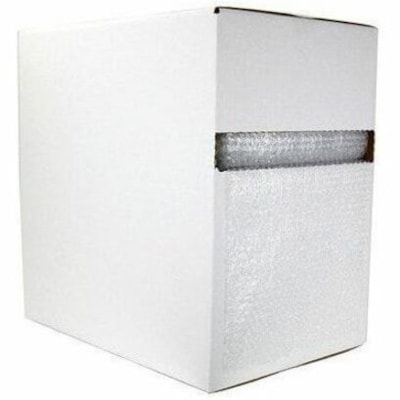 Grand & Toy - Enveloppe de coussin 99373 - longueur de 100 pi (30480 mm) - 0,3 po (7,62 mm) Grandeur de bulle - Perforé, Résistant aux dommages, Léger, Flexible, Facile à déchirer - Polyéthylène - clair EN BOITE  12"X100' PERFORATIONS TOUS LES 12PO