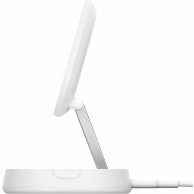 Belkin BoostCharge Pro Convertible Magnetic Wireless Charging Stand with Qi2 15W - For Qi2-enabled Device, iPhone, Earbud - Input connectors: USB - Magnetic, Compact, MagSafe Technology IACCS 
