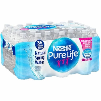 Pure Life - Eau embouteillée - Prête à boire - 500 mL - 35 / Étui BOTTLED WATER 