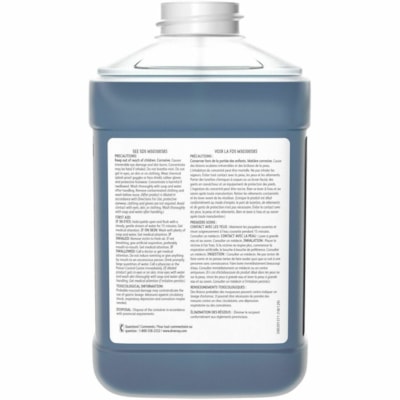 Diversey Virex II 256 One-Step Disinfectant Cleaner and Deodorant - For Healthcare, Hard Surface - Concentrate - Liquid - 2.50 L - Minty, Characteristic Scent - Contaminant-free, Deodorant - Blue - 2 / Pack  