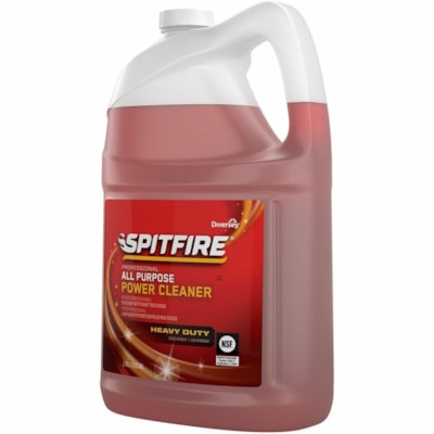 Diversey Spitfire Professional All Purpose Power Cleaner - For Multipurpose, Multi Surface - Ready-To-Use - Liquid - 3.79 L - 12.7 pH - Fresh, Pine Scent - Kosher, Pleasant Scent, Residue-free, Heavy Duty - Pink Jug - 1 Each  