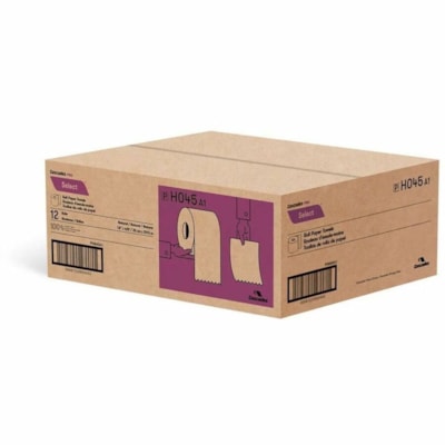 Cascades PRO - Essuie-tout Select - 1 Pli - largeur de 7,80 po (198,12 mm) x longueur de 425 pi (129,54 m) - Natural - Fibre - 12 / Étui  