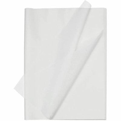 Gunther Mele - Papier d'emballage 20850400GT - largeur de 20 po (508 mm) x longueur de 30 po (762 mm) - Recyclable - Papier - Blanc - 480 / emballage EMB. DE 480 FEUILLES 