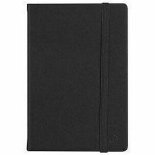 Quo Vadis Notebook - Habana Black A6 4"x6" (10x15cm) - A6 - 4" (101.60 mm) x 6" (152.40 mm) Sheet Size - Black Cover - Elastic Closure, Hard Cover, Bookmark, Storage Pouch HABANA COVER BLACK