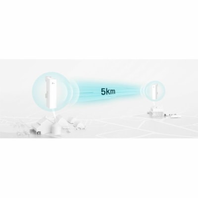 TP-Link EAP215-Bridge KIT Single Band Wi-Fi 7 IEEE 802.11 a/b/g/n/ac/ax/be 867 Mbit/s Wireless Bridge - Indoor/Outdoor - 5 GHz - Internal - MIMO Technology - Multi User MIMO - 3 x Network (RJ-45) - Gigabit Ethernet - Pole-mountable - IP65  WRLS 