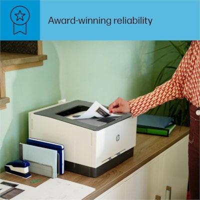 HP LaserJet Pro 3201dw Wireless Laser Printer - Color - 26 ppm Mono / 26 ppm Color - 600 x 600 dpi Print (600 x 600 dpi class) - Automatic Duplex Print - 250 Sheets Input - Ethernet - Wireless LAN - Plain Paper Print - Gigabit Ethernet - USB  