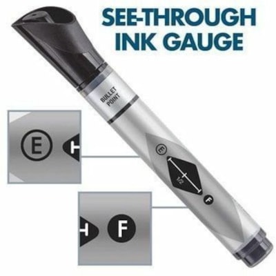 Quartet Premium Dry Erase Marker - Bullet Marker Point - Black Ink QUARTET PREMIUM MARKER 