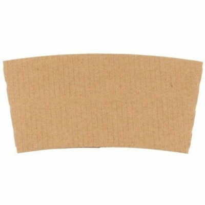 Kraft - Manchon de gobelet BPSCOFK - Brun - Papier Kraft - 100 / emballage 100/PQT 