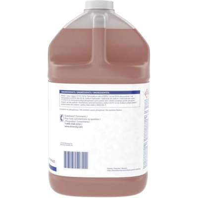 Suma Mechanical Dish Detergent - For Dish, Food - Concentrate - Liquid - 3.79 L - 13 to 18 pH - Ammonia, Characteristic Scent - Kosher - Red - 4 / Pack WAREWASH  AUTO DOSE 