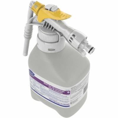 Diversey Oxivir Five 16 Concentrate - For Hard Surface, Nonporous Surface - Concentrate - Liquid - 1.50 L - 0.8 pH - Characteristic Scent - Virucidal, Bactericide, Fungicide, Disinfectant, VOC-free, Fragrance-free, NPE-free - Colorless - 2 READY TO DISPENSE 