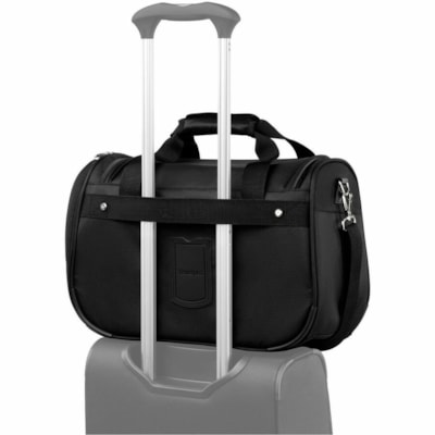 Travelpro Maxlite 5 Carrying Case (Tote) Travel Essential - Black - Water Resistant, Stain Resistant, Moisture Resistant, Abrasion Resistant - Polyester Body - Trolley Strap, Carrying Strap - 11" (279.40 mm) Height x 18" (457.20 mm) Width x 8" (203.20 mm) Depth - 28 L Volume Capacity LIFETIME LIMITED WARRANTY 