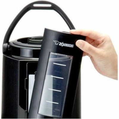 Zojirushi Thermal Gravity Pot AY-AE25 Beverage Dispenser - 2.50 L - Plastic - 17.10" (434.34 mm) x 8" (203.20 mm) x 8.80" (223.52 mm) - Black TALL 2.5L  DETACHABLE BASE 